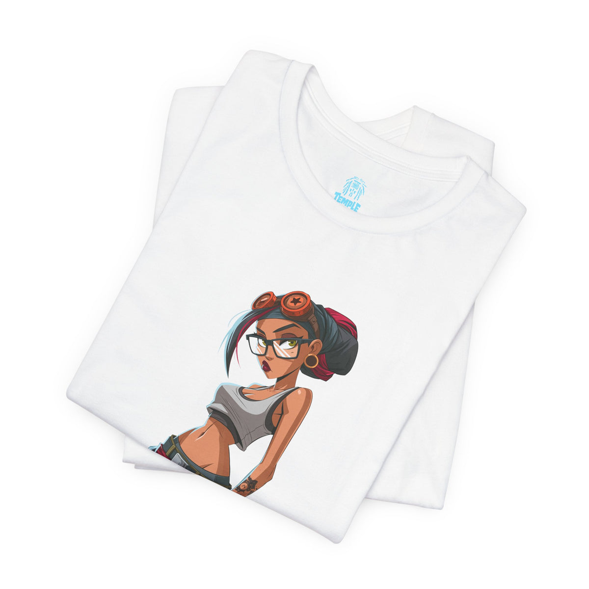 Genuine Problem Tee — Retro Pinup Girl Graphic T-Shirt