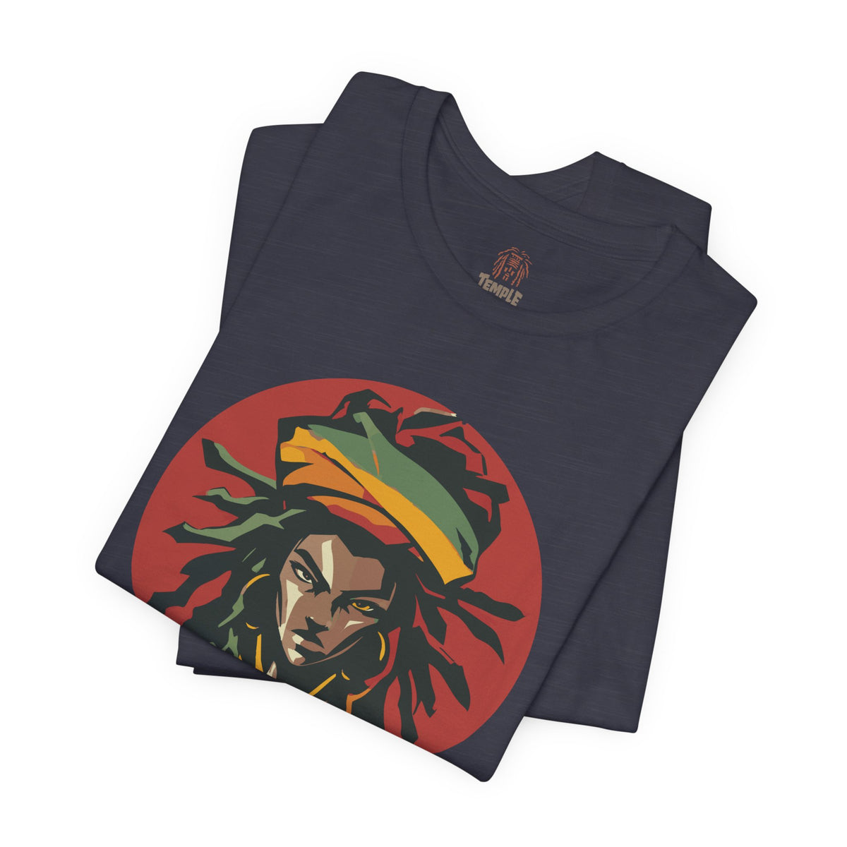 Rasta "Her" Lionhead Graphic Tee – Reggae Vibe T-Shirt