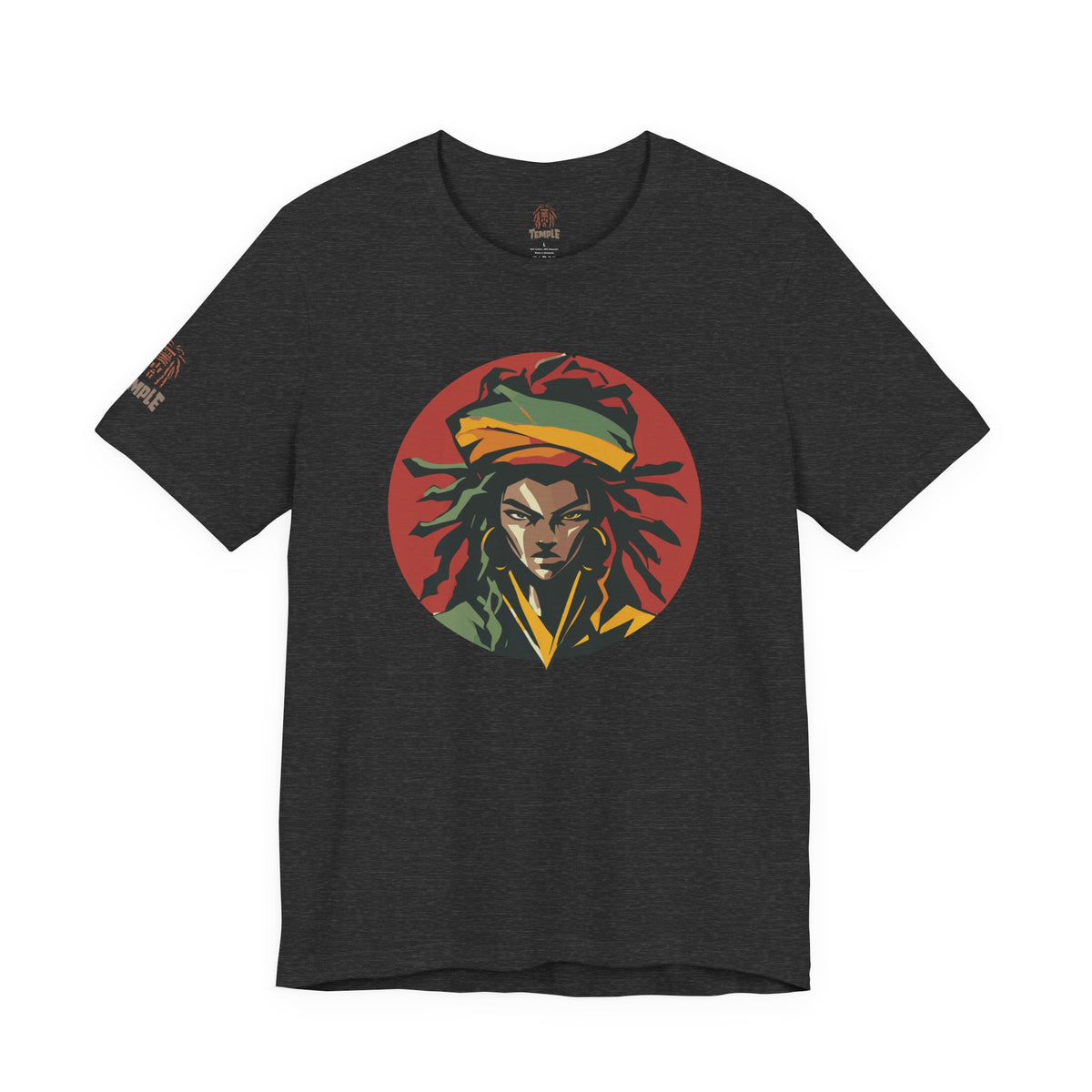 Rasta "Her" Lionhead Graphic Tee – Reggae Vibe T-Shirt