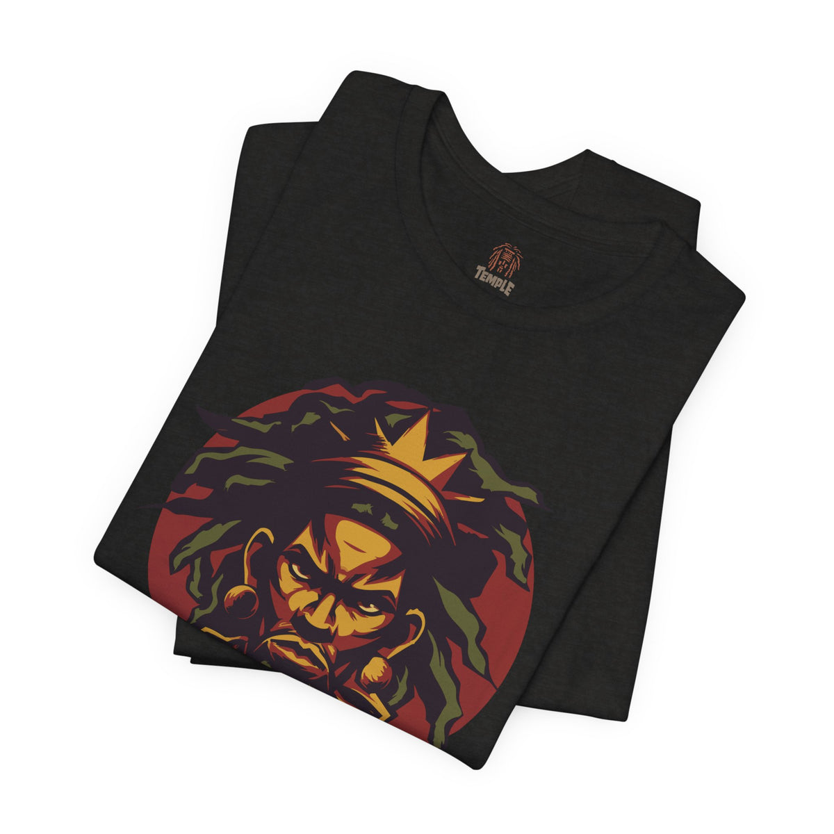 Reggae King Rasta Crewneck Tee