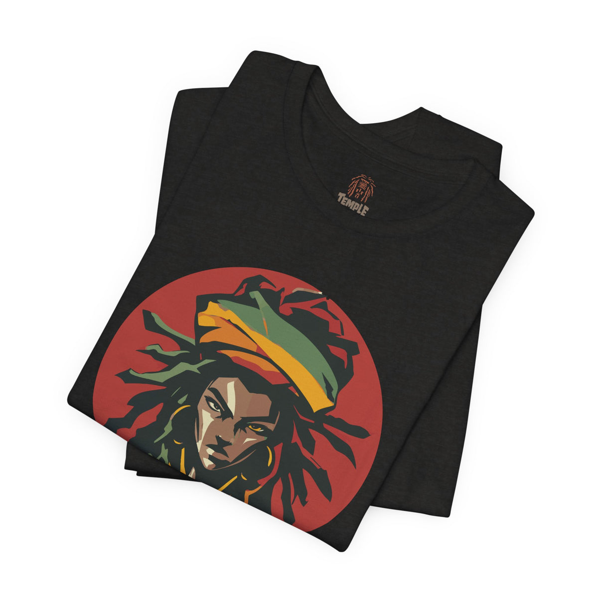 Rasta "Her" Lionhead Graphic Tee – Reggae Vibe T-Shirt