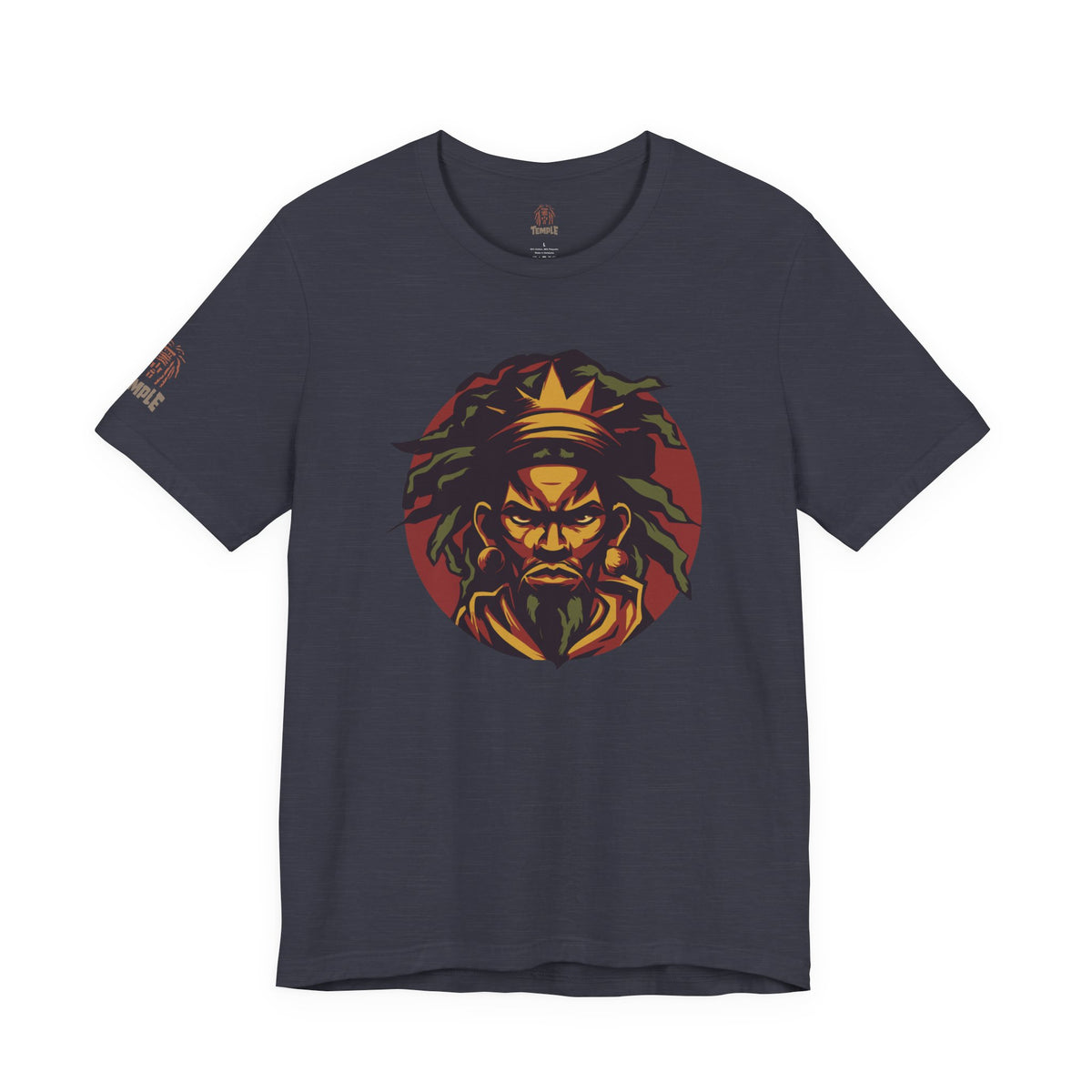 Reggae King Rasta Crewneck Tee
