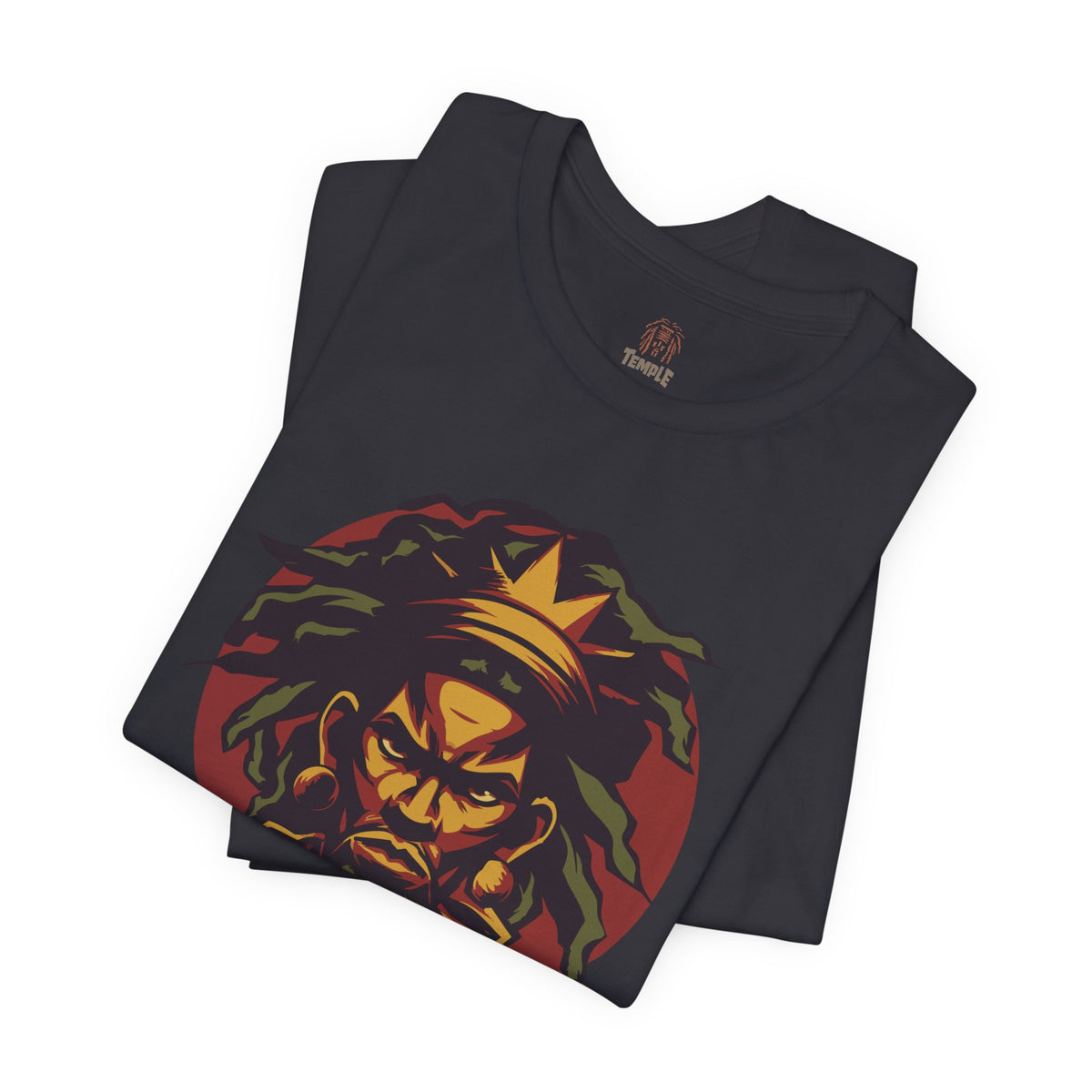 Reggae King Rasta Crewneck Tee