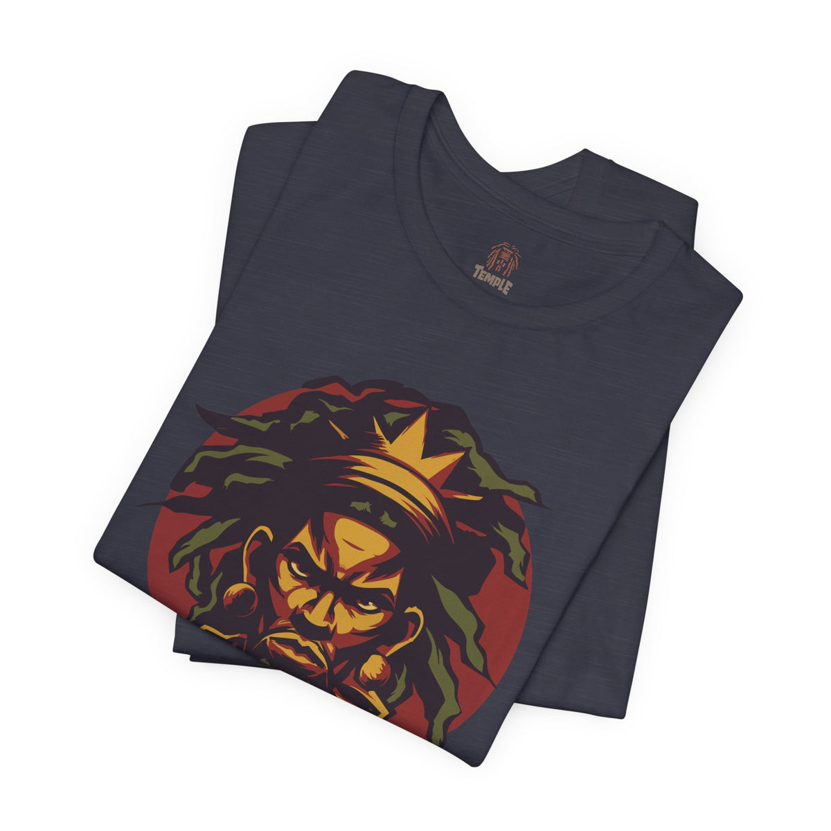 Reggae King Rasta Crewneck Tee