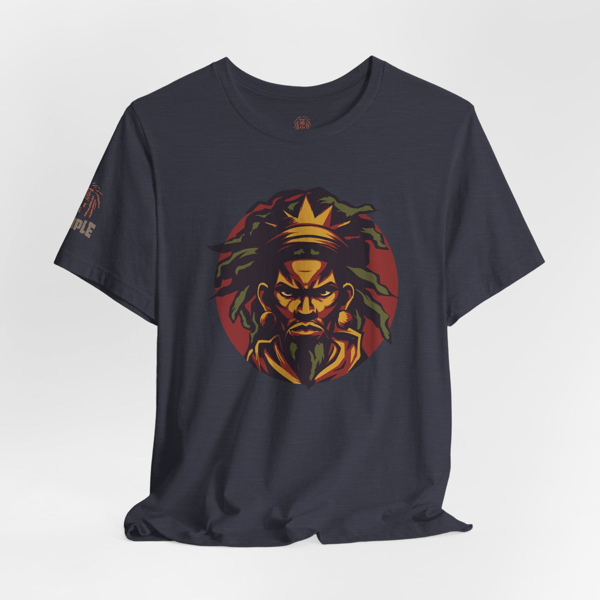 Reggae King Rasta Crewneck Tee