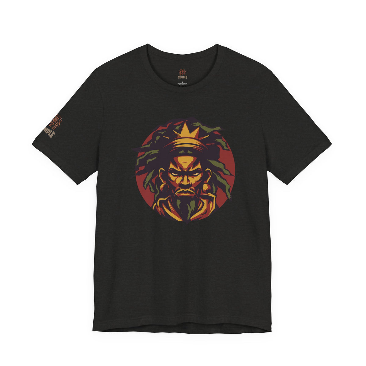 Reggae King Rasta Crewneck Tee