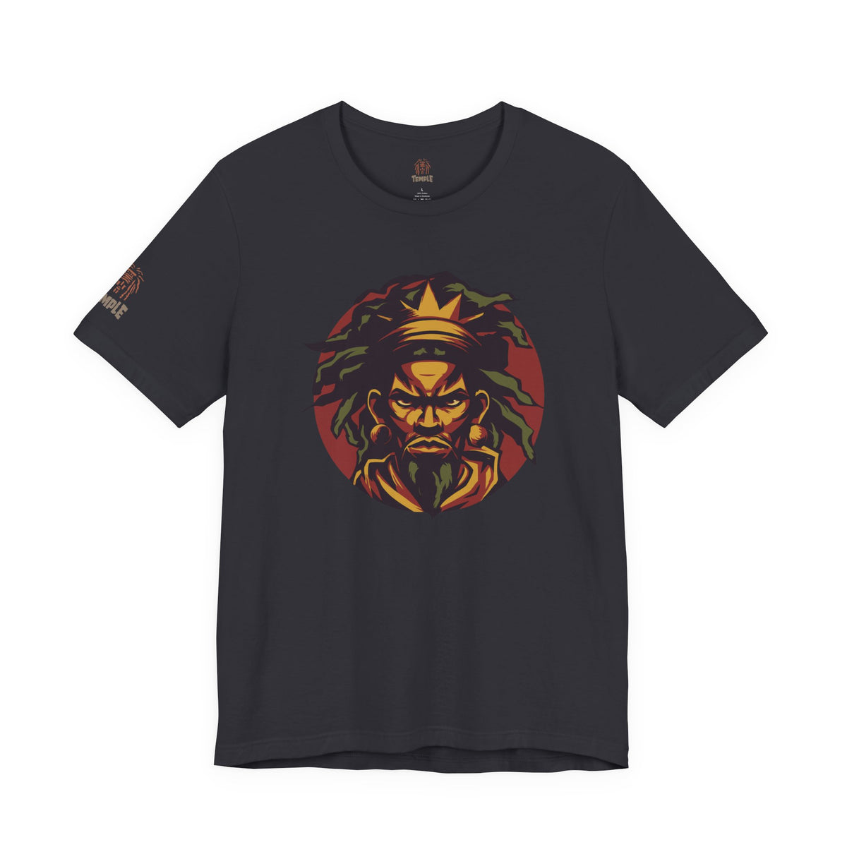 Reggae King Rasta Crewneck Tee