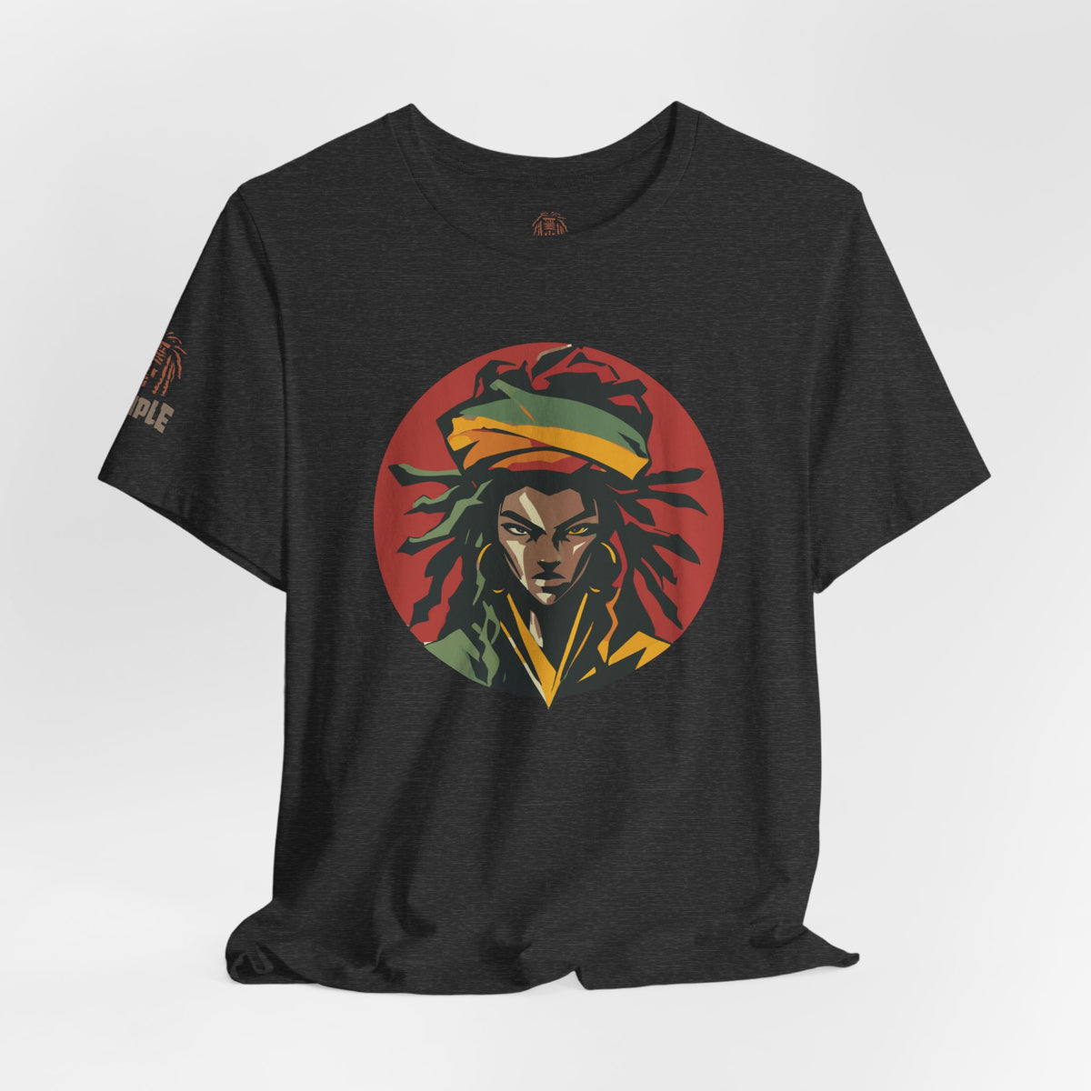 Rasta "Her" Lionhead Graphic Tee – Reggae Vibe T-Shirt