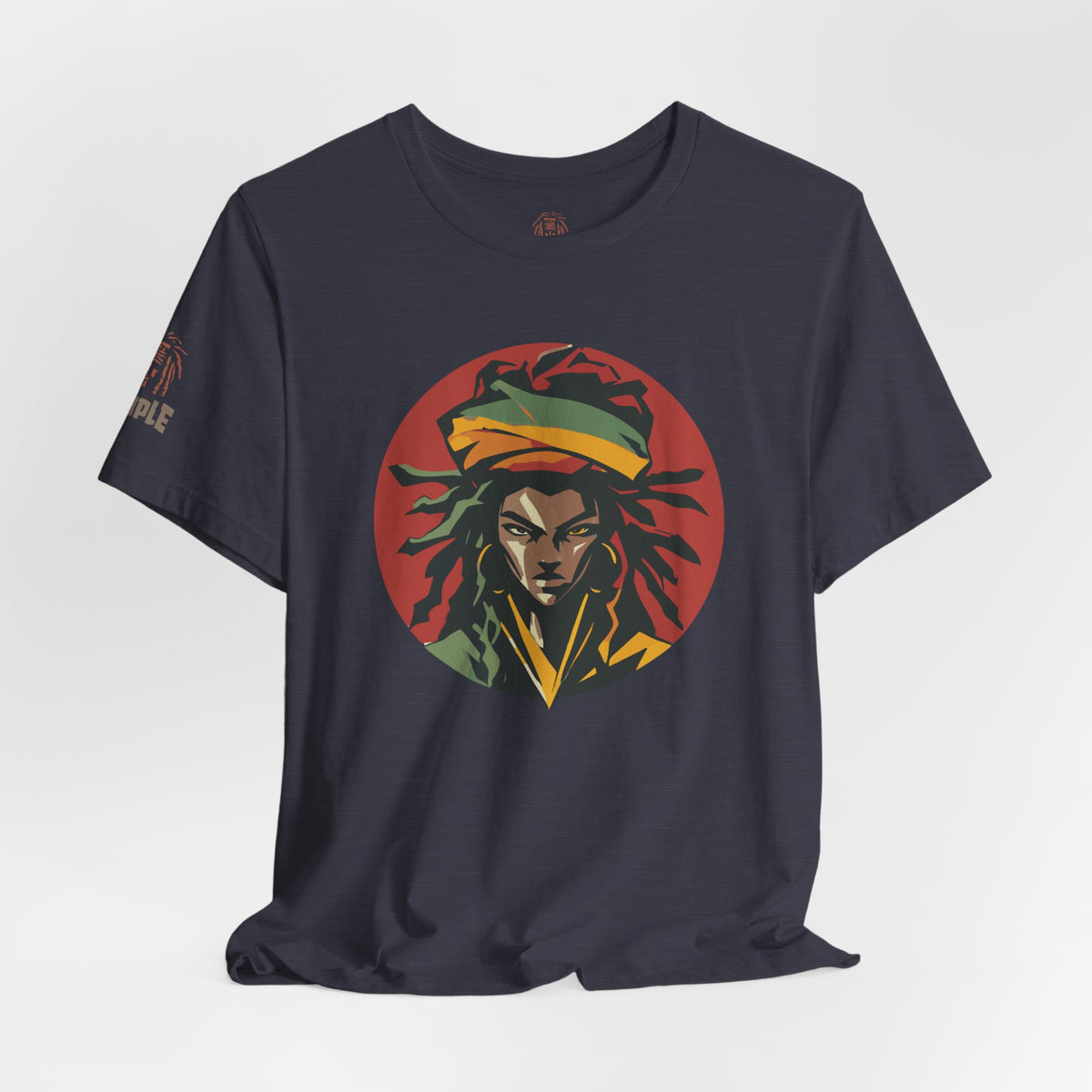 Rasta "Her" Lionhead Graphic Tee – Reggae Vibe T-Shirt