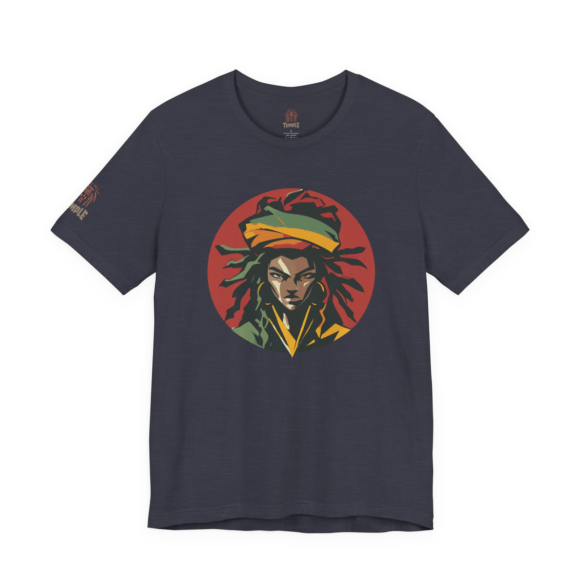 Rasta "Her" Lionhead Graphic Tee – Reggae Vibe T-Shirt